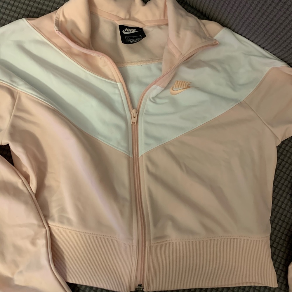 Nike pink and black jacket
